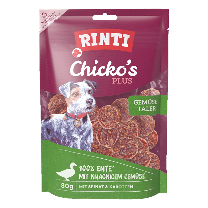 Rinti Chicko's Plus Sebzeli Köfte Köpek Ödülü 80g