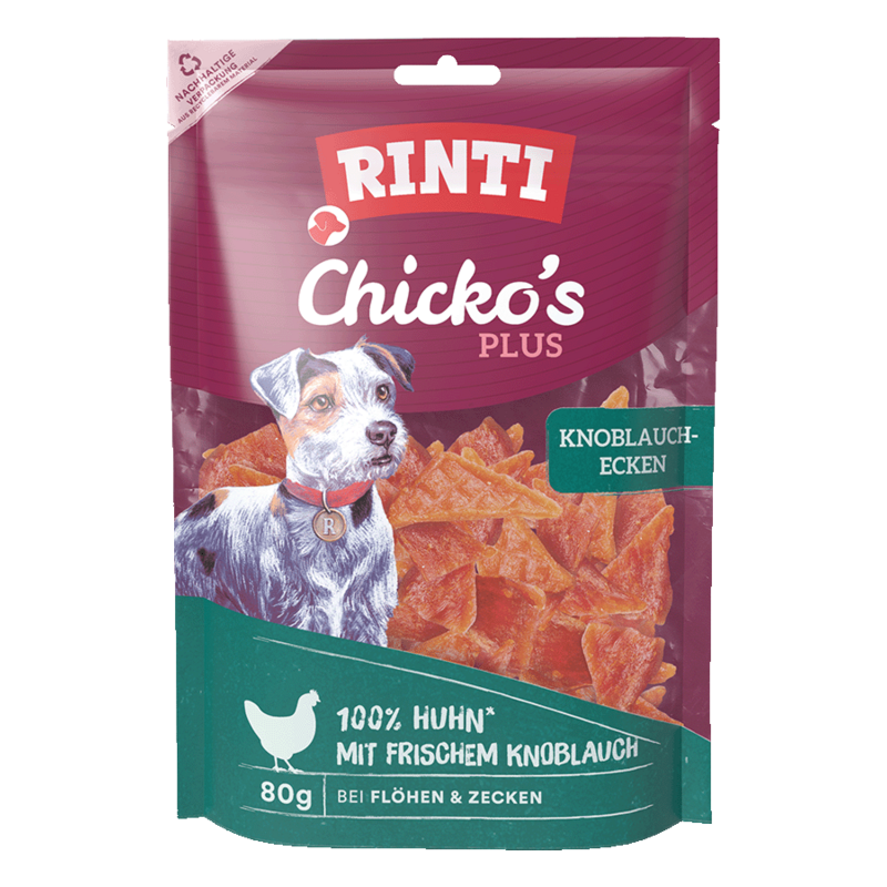 Rinti Chicko's Plus Tavuklu ve Sarımsaklı Köpek Ödülü 80gr