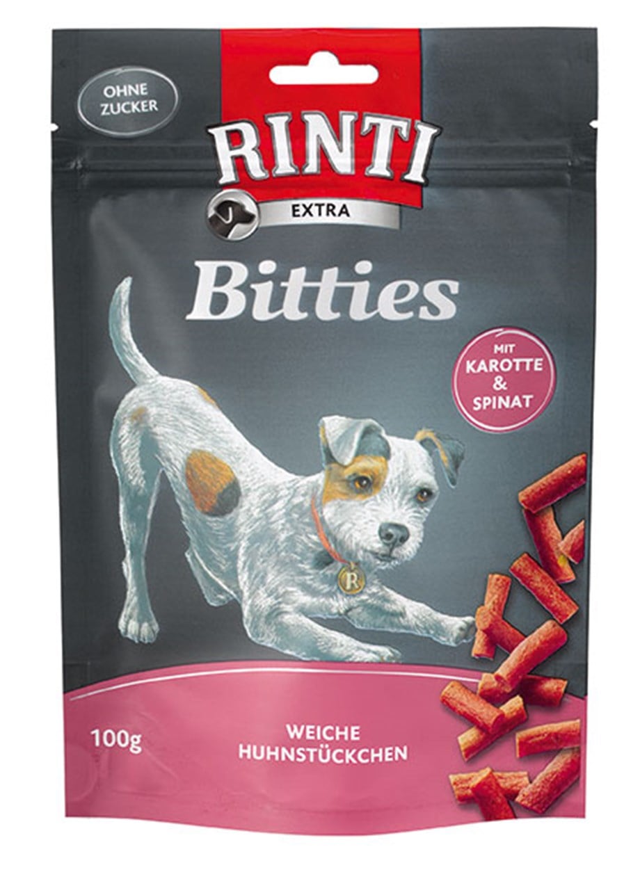 Rinti Ex. Bittıes Havuç+Ispanak Köpeködül 100 G