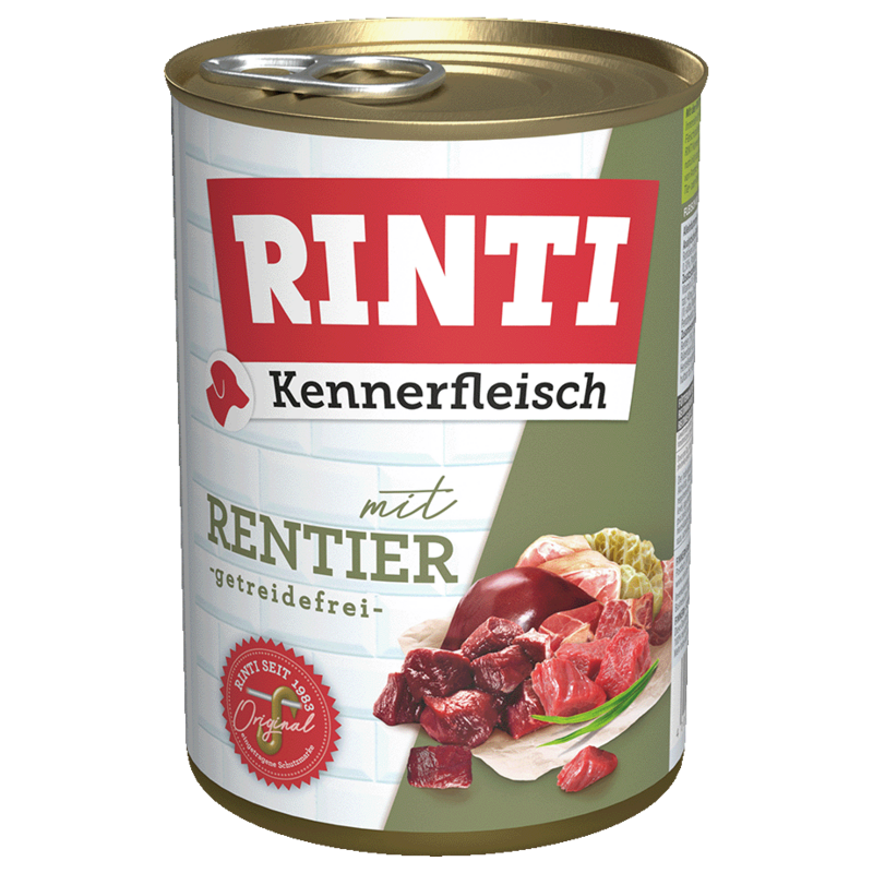 Rinti Geyikli Konserve Köpek Maması 400g