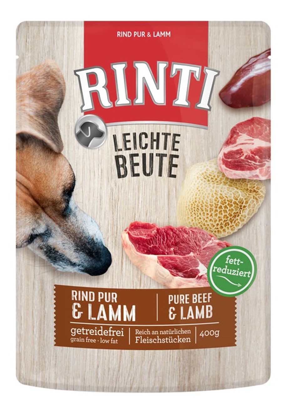 Rinti Lb Dana Kuzu Etli Tahılsız Yaş Mama 400G