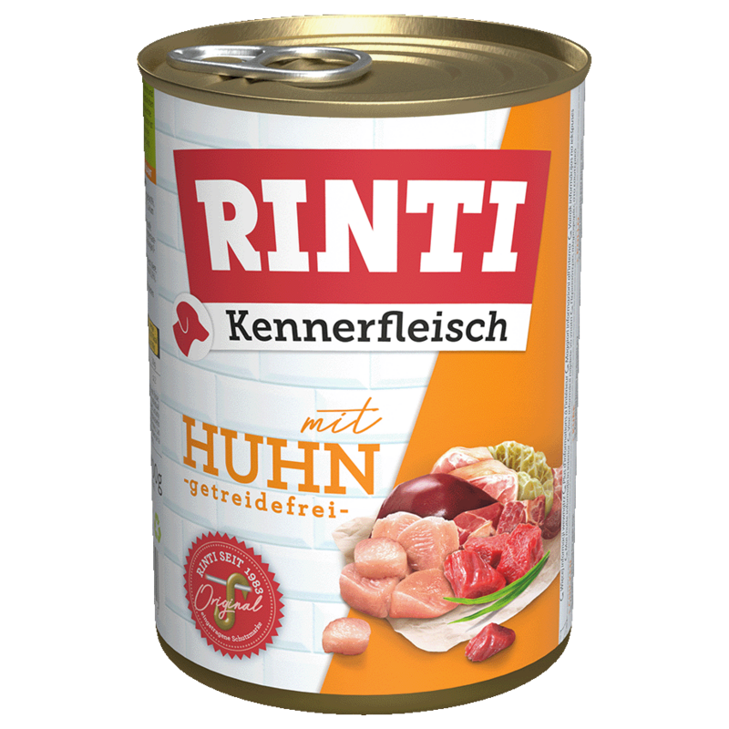 Rinti Tavuklu Gurme Konserve Köpek Maması 400g