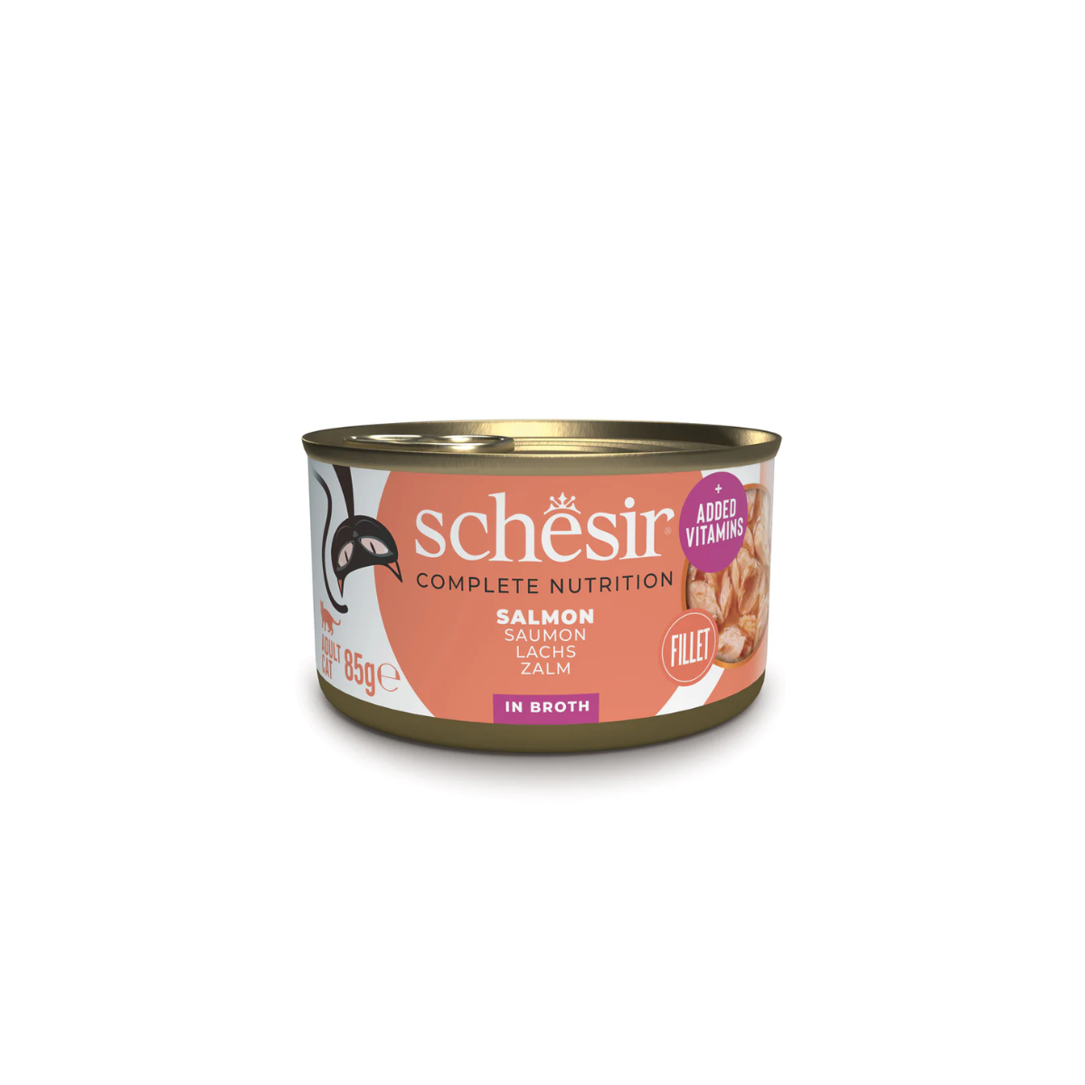 Schesir C170 Salmone Somonlu Kedi Konservesi 85 Gr