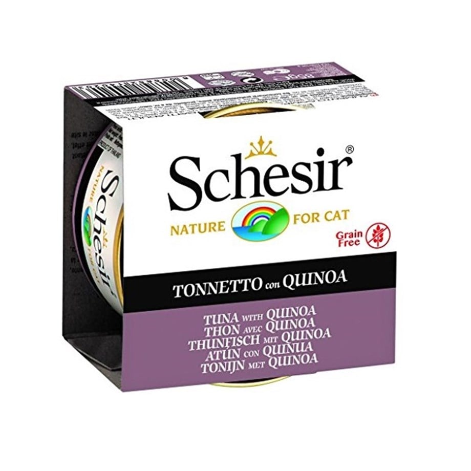 Schesir C191 Jelly Tuna Balıklı ve Kinoa Tahılsız Kedi Konservesi 85 Gr