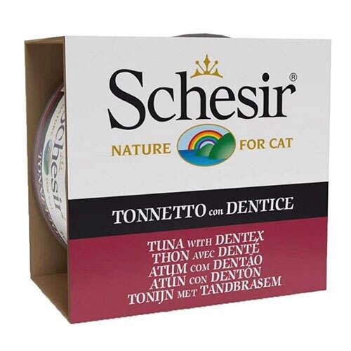 Schesir C272 Jelly Ton Balıklı ve Sinarit Balıklı Kedi Konservesi 85 Gr