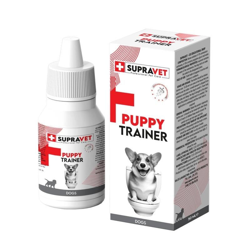 Supravet Yavru Köpek Tuvalet Çiş Eğitim Damlası 50 ML