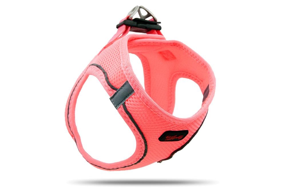 Tailpetz Air-Mesh Harness Köpek Göğüs Tasması XSmall Neo-Pembe