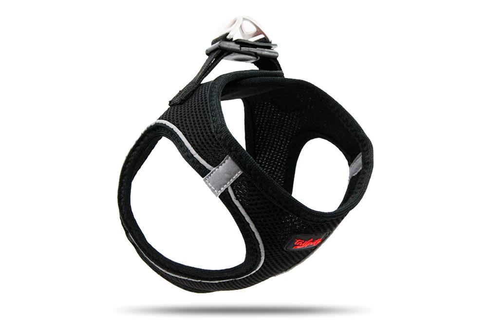 Tailpetz Air-Mesh Harness Köpek Göğüs Tasması XLarge Siyah