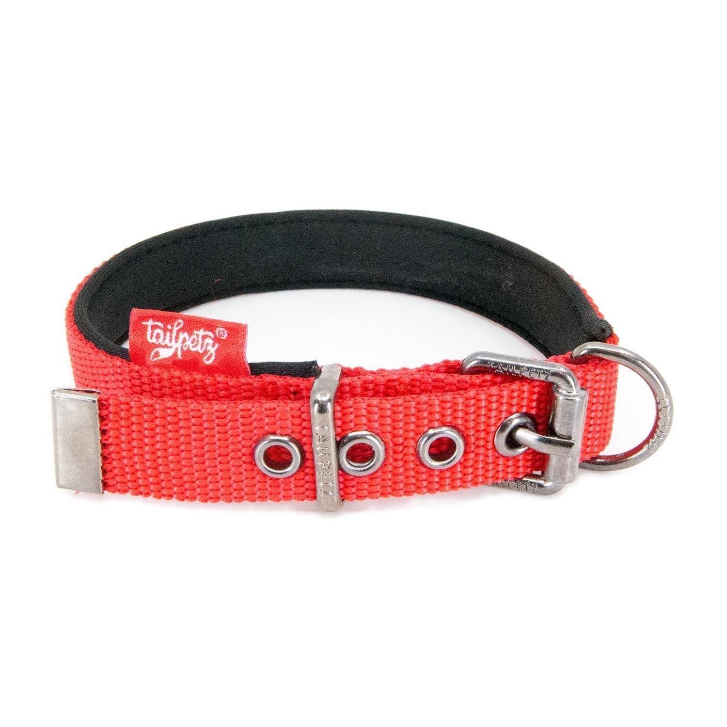 Tailpetz Comfy Collar Köpek Boyun Tasması Kırmızı Medium
