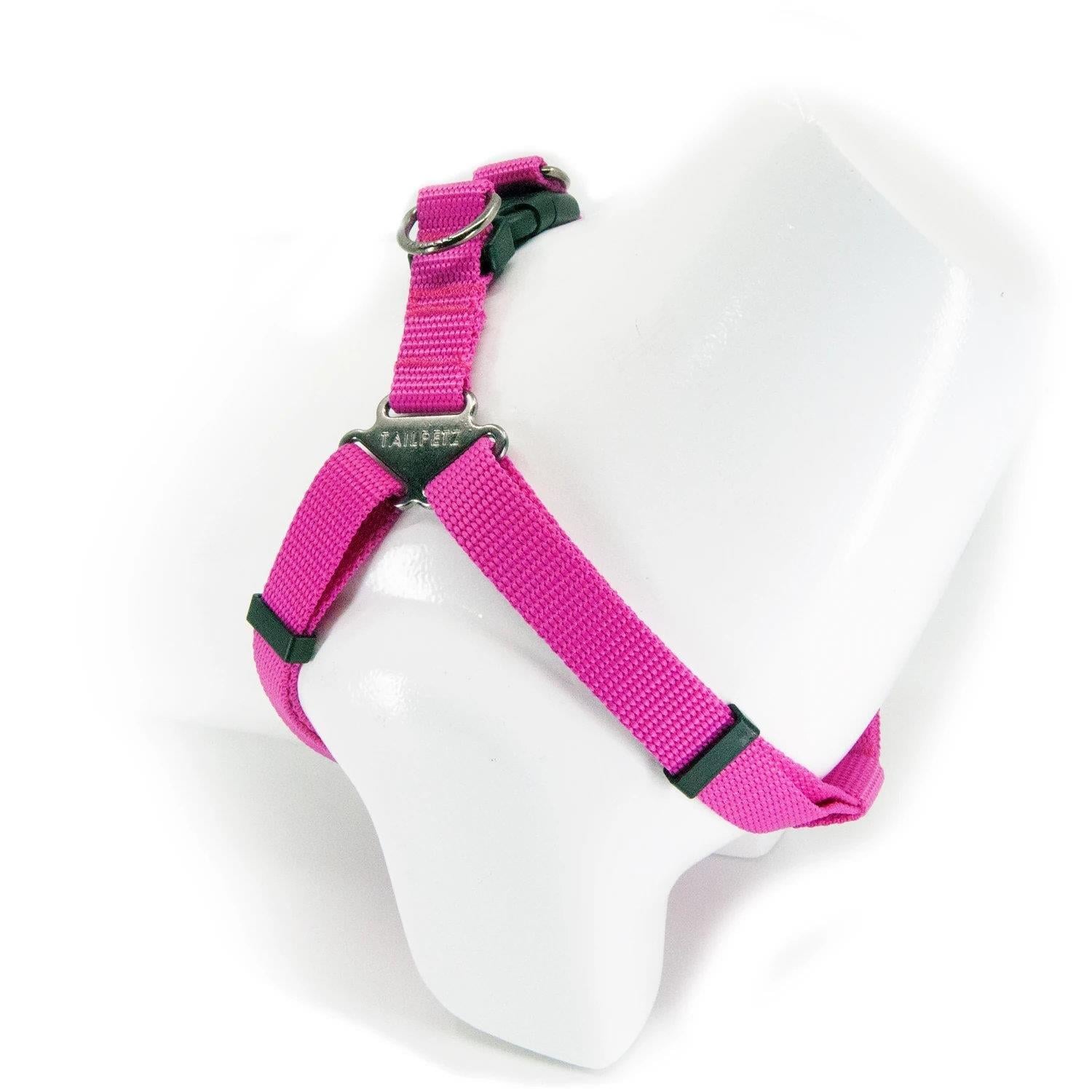 Tailpetz Step-In Harness Göğüs Tasması Fuşya  Xs