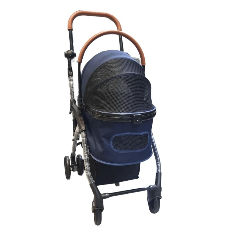 Tommy Evcil Hayvan Arabası 76,5x48x99cm Lacivert Max 15 Kg