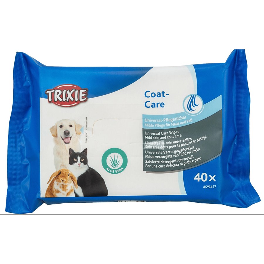 Trixie Aloe Veralı Universal Bakım Mendili - 40 Adet