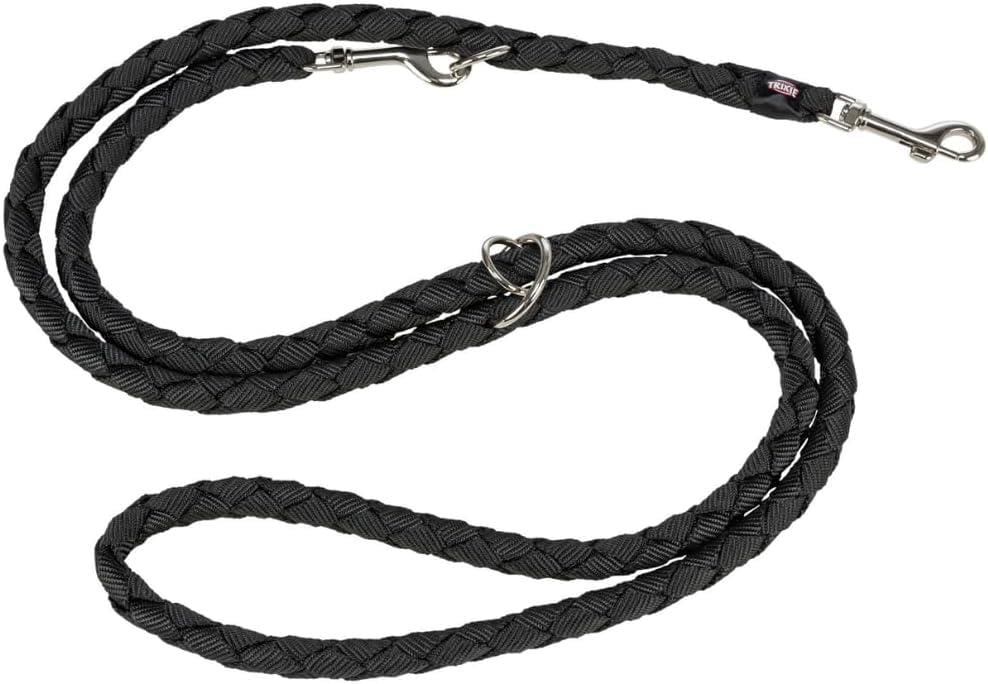 Trixie Cavo Ayarlanabilir Köpek Gezdirme Tasması L-XL 2M/12MM Siyah
