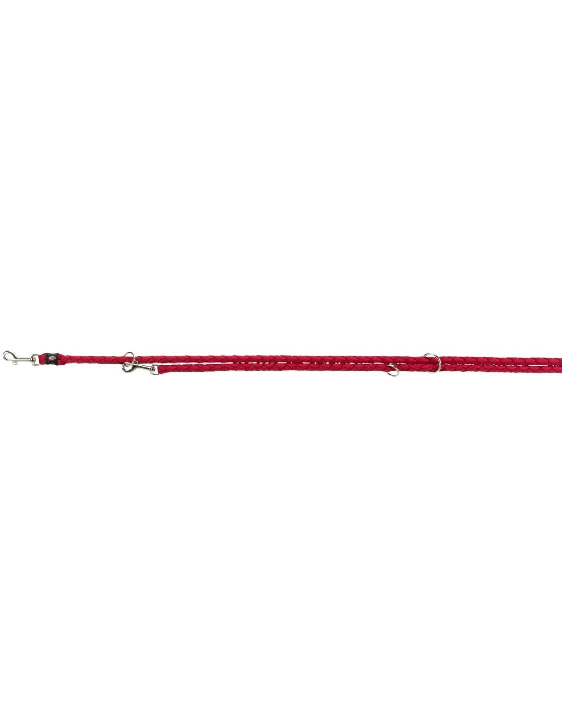 Trixie Cavo Ayarlanabilir Köpek Gezdirme Tasması L-XL 2M/180MM Kırmızı