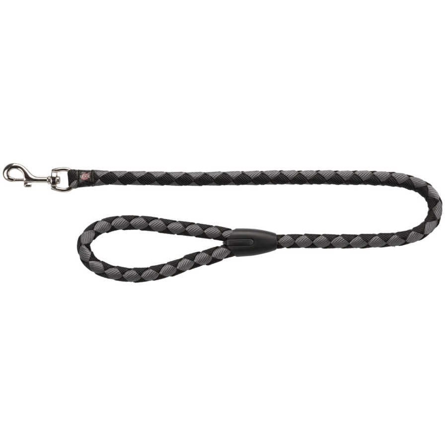 Trixie Cavo Köpek Gezdirme Kayışı L–XL Siyah/Gri