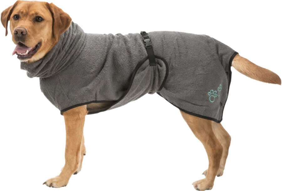 Trixie Köpek Havlu Bornoz Large Gri