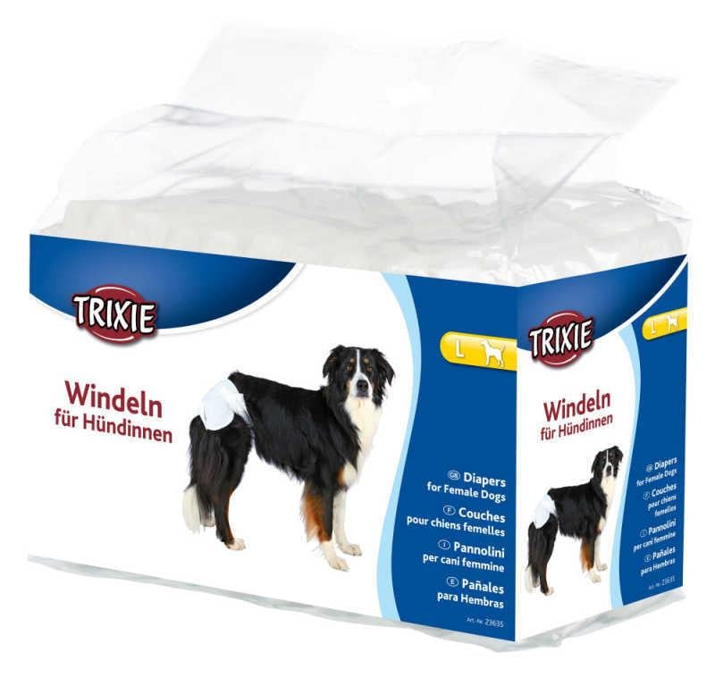 Trixie Köpek Külot ve Pedi Large-38-56cm,12Adet