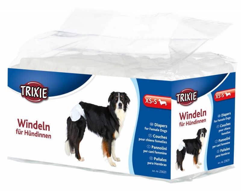 Trixie Köpek Külot ve Pedi XSmall-Small -20-28cm,12Adet