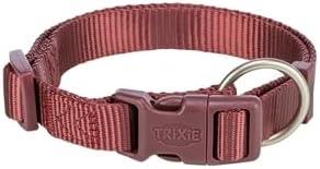Trixie Köpek Premium Boyun Tasması M-L Bordo