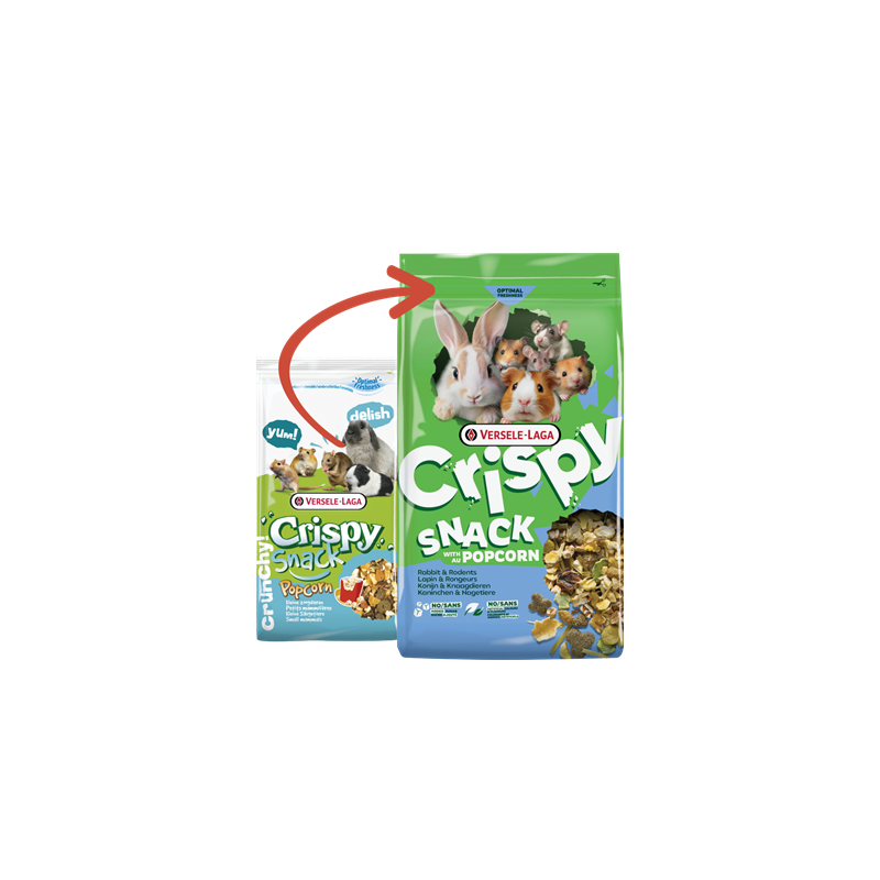 Versele Laga Crıspy Snack Popcorn 550g