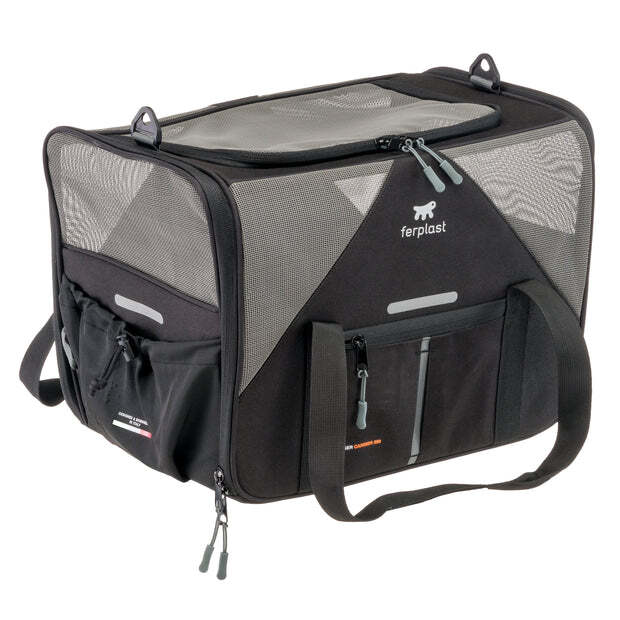 Voyager 350 Kedi ve Köpek Kumaş Taşıma Çantası Siyah