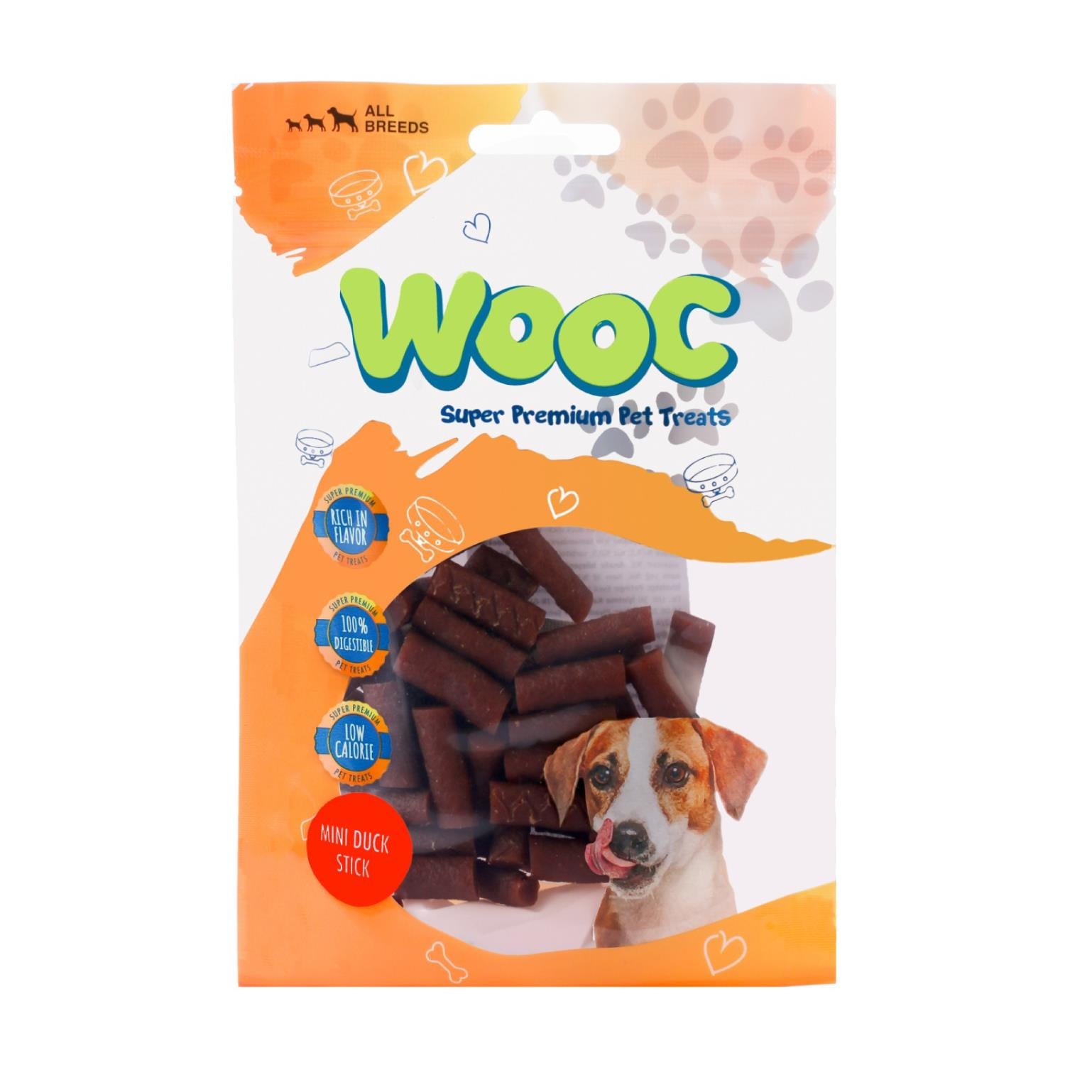 Wooc Dog Ördek Mini Stick Ödül 80 g
