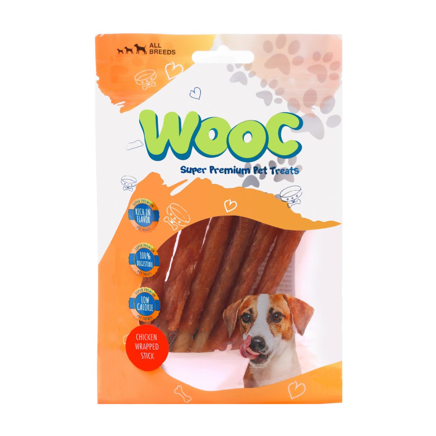 Wooc Dog Tavuk Sargılı Natural Stick Ödül 80 g