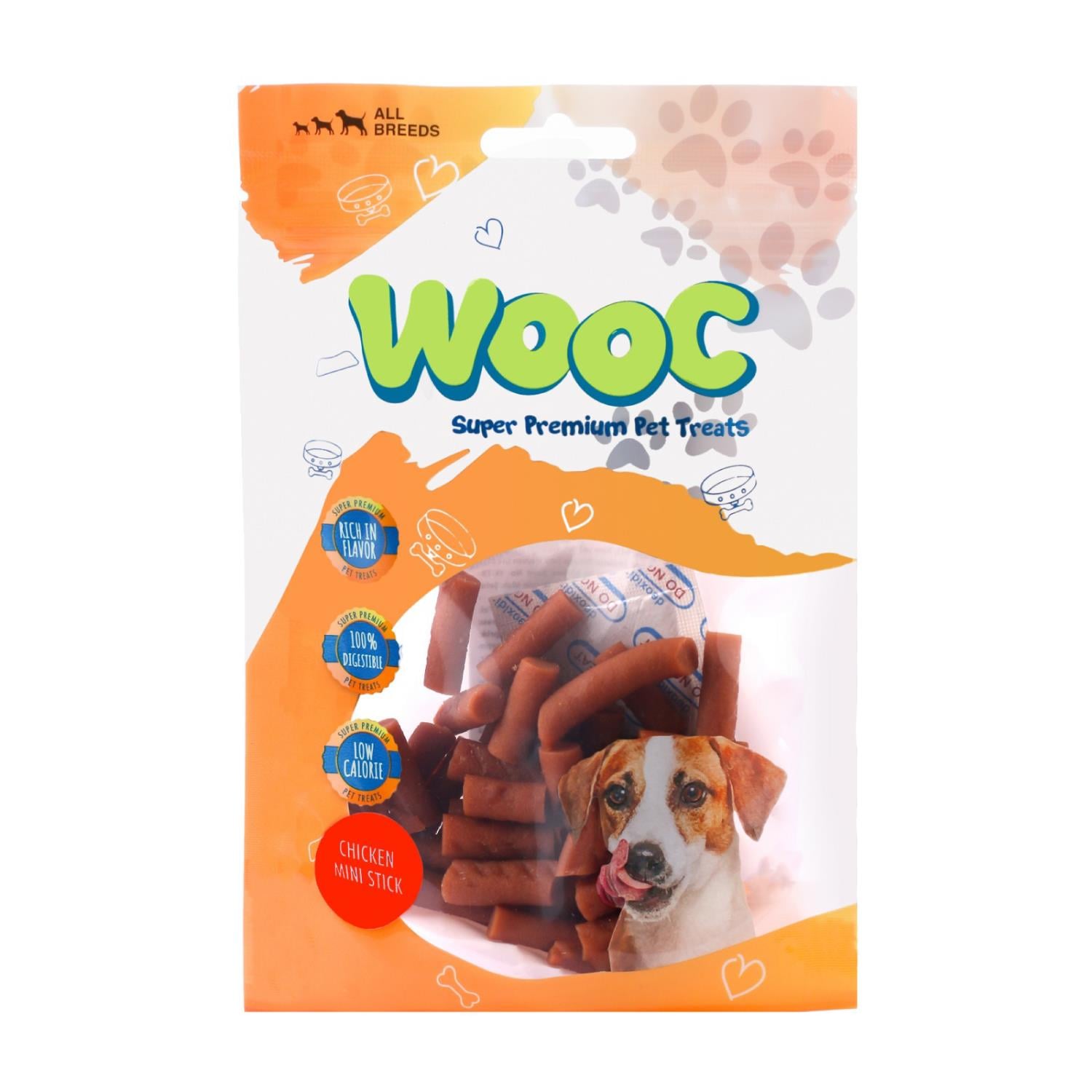 Wooc Dog Tavuklu Mini Stick Ödül 80 g