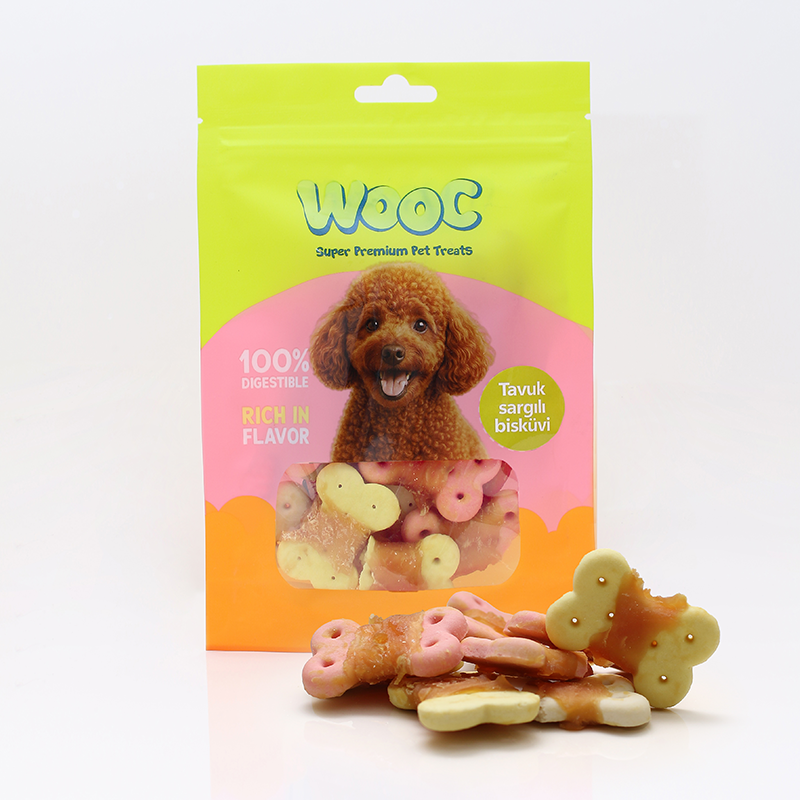 Wooc Tavuk Sargılı Bisküvi Köpek Ödülü