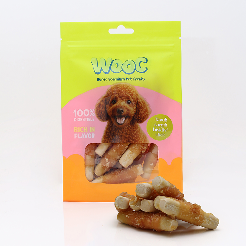 Wooc Tavuk Sargılı Bisküvi Stick Köpek Ödülü
