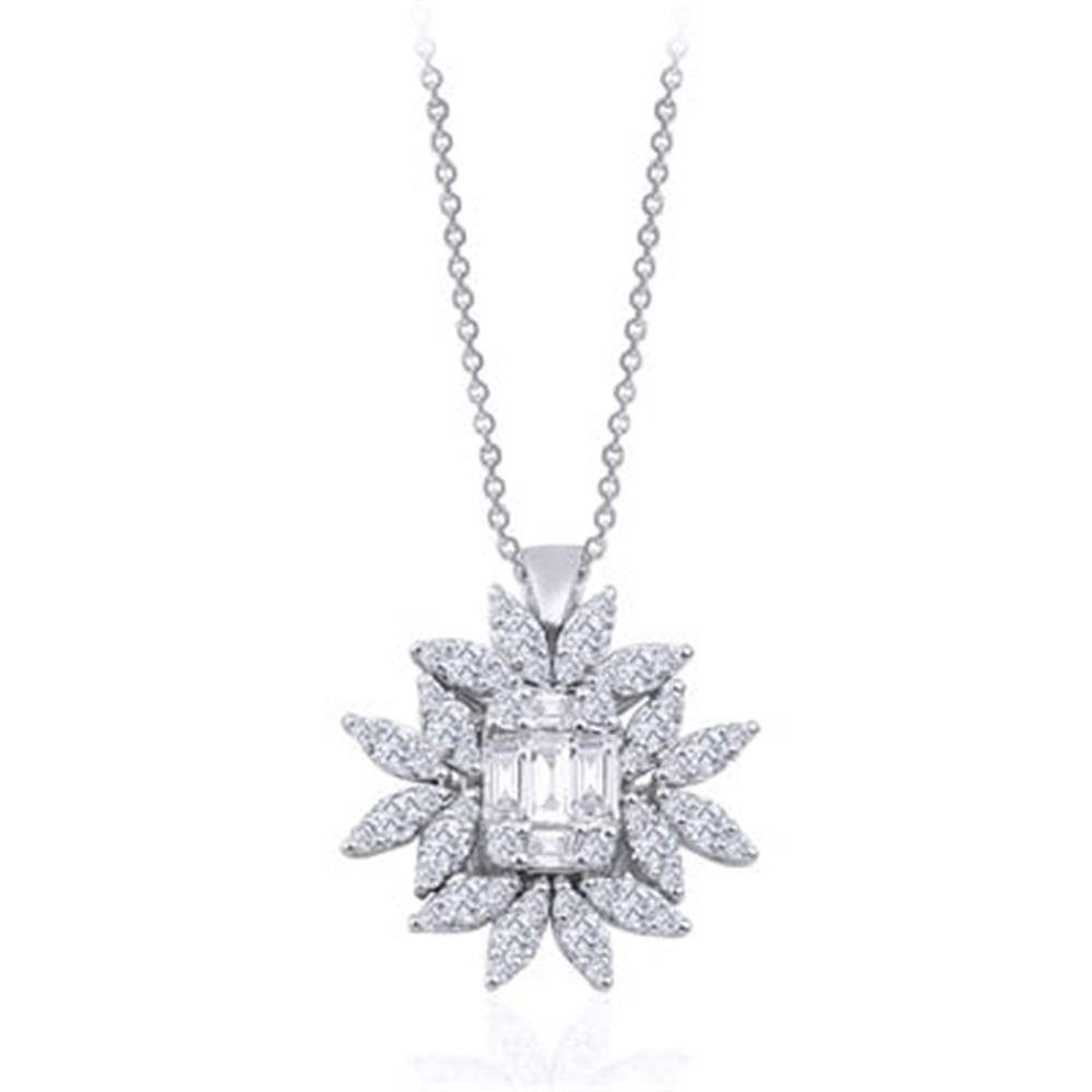 0.98 Karat Pırlanta Kolye