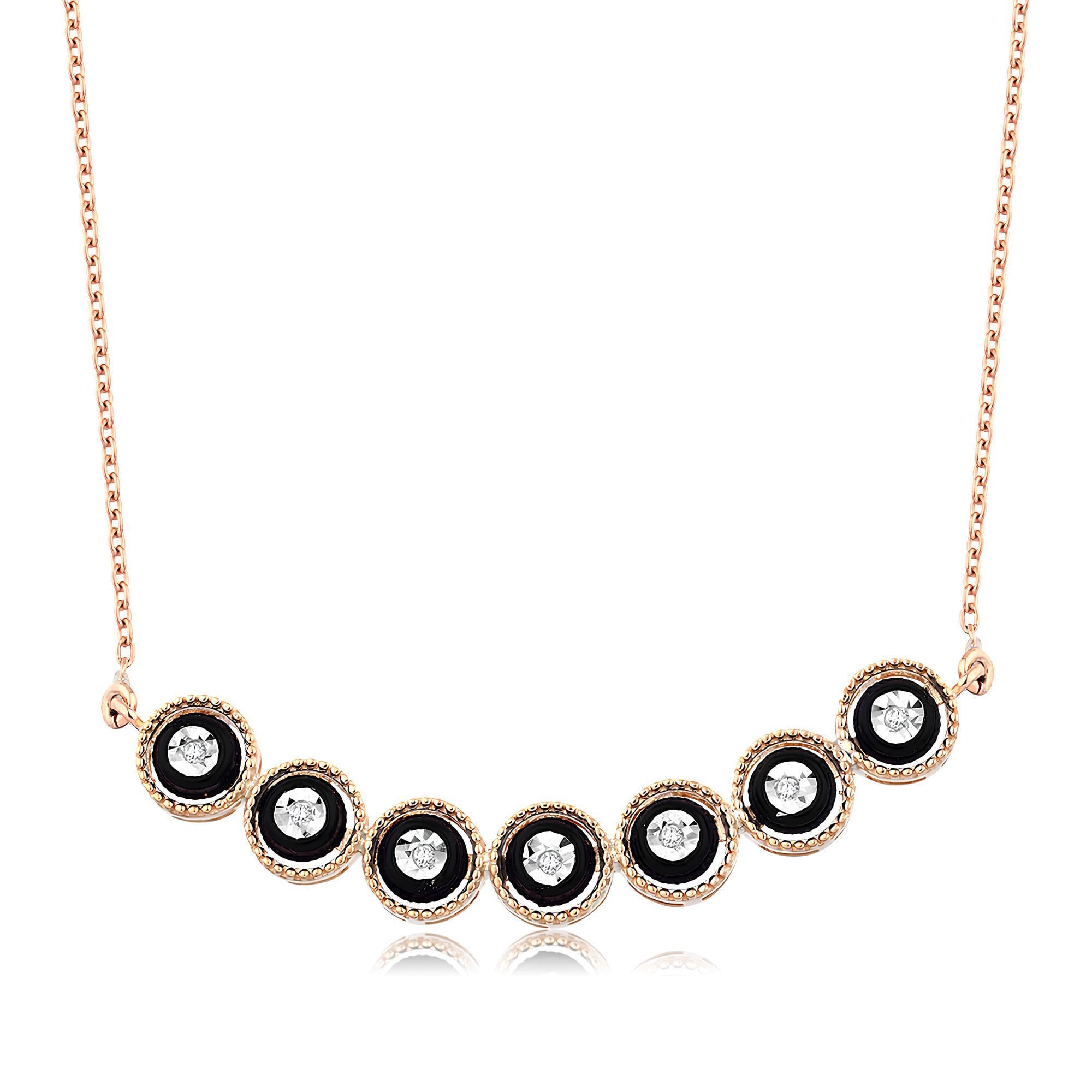 0.04 Karat Tasarım Elmas Kolye