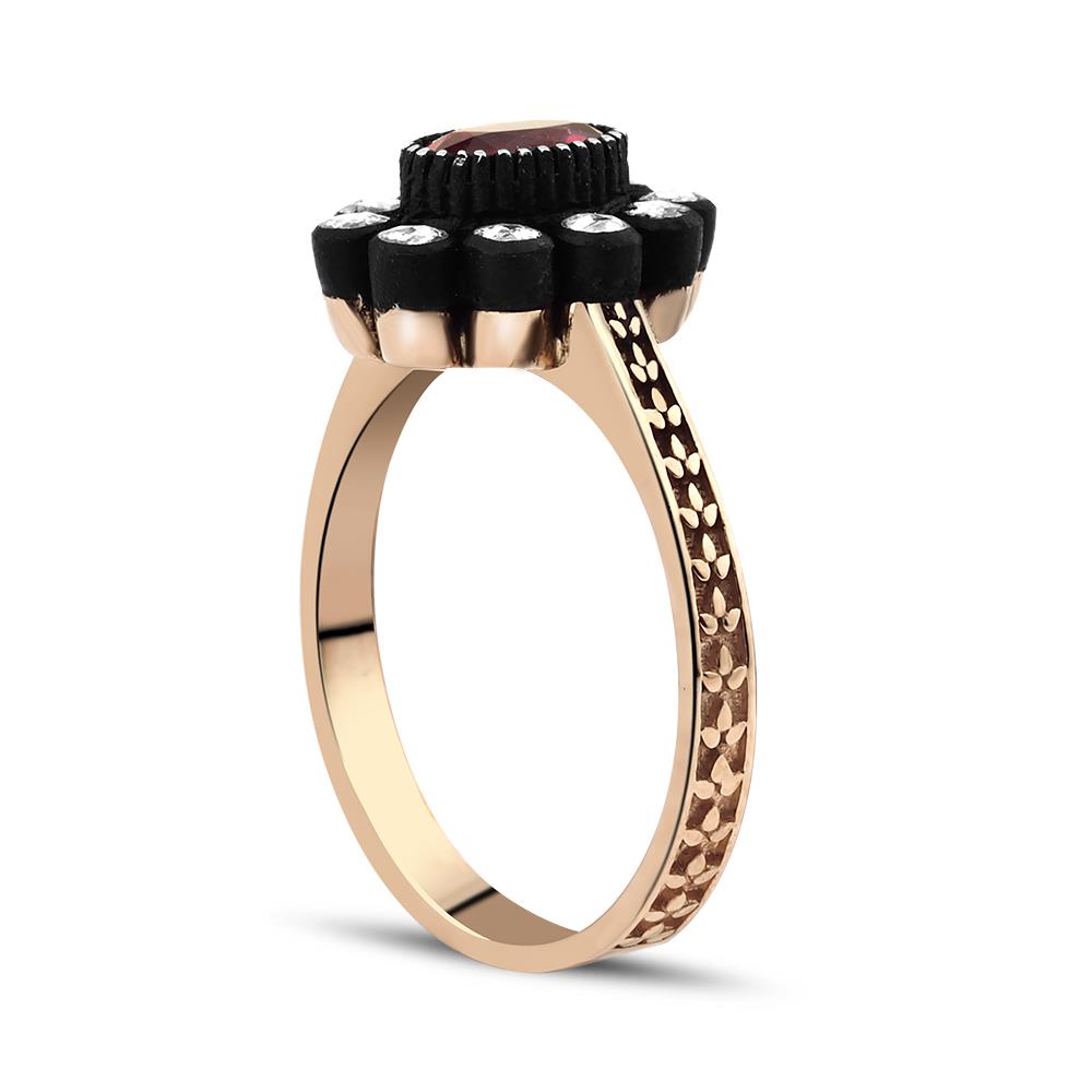 0.91 Karat Elmas Yakut Yüzük