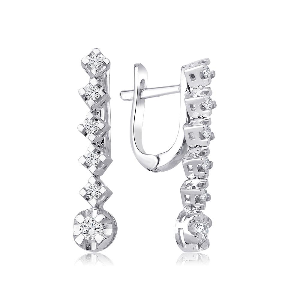 0,49 Karat Pırlanta Küpe 