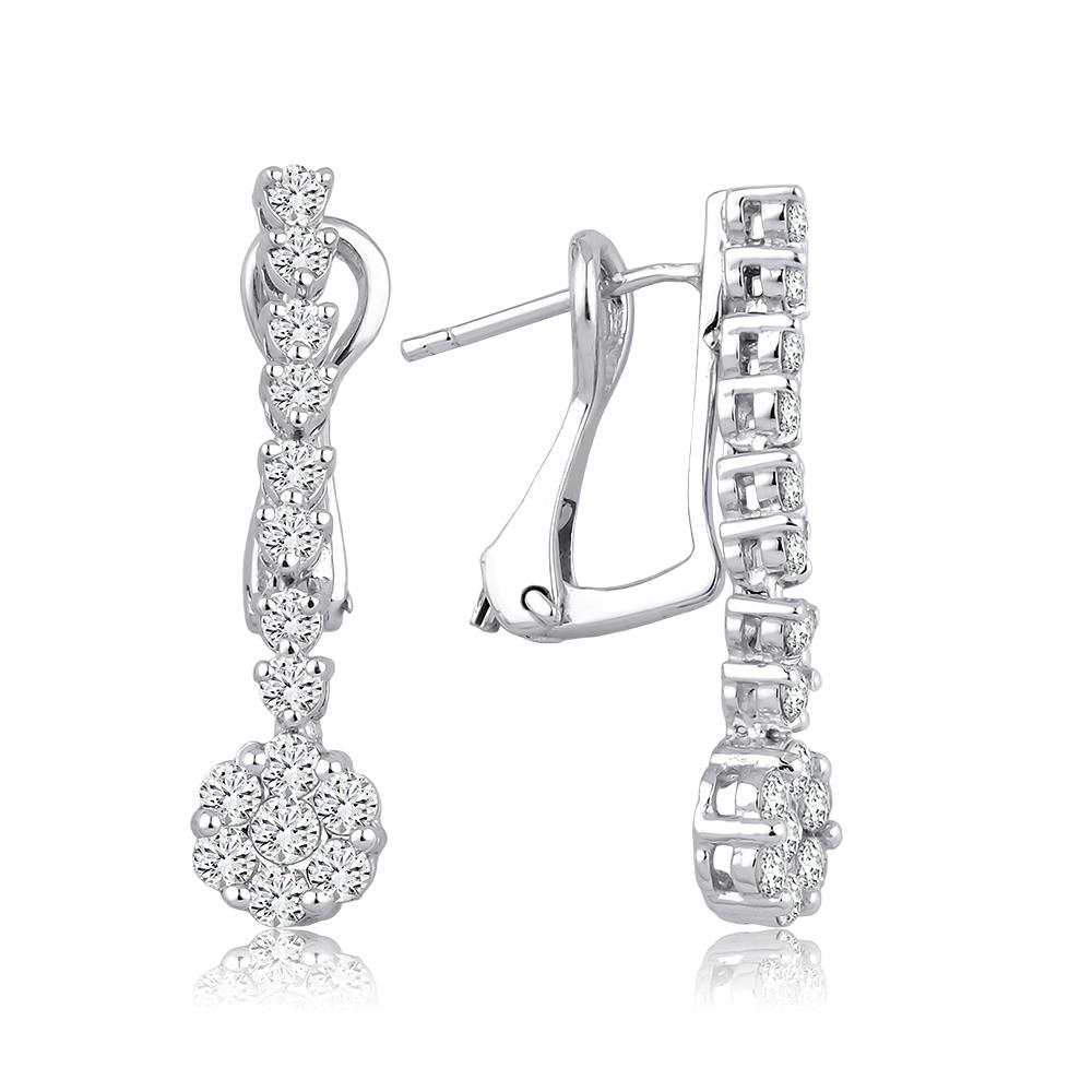 0,85 Karat Pırlanta Küpe