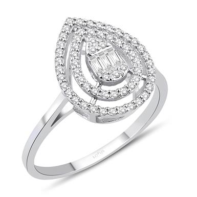 0.35 Karat Pırlanta Tasarım Yüzük