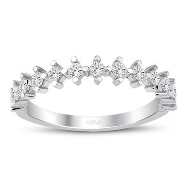 0.40 Karat Pırlanta Yarımtur Yüzük