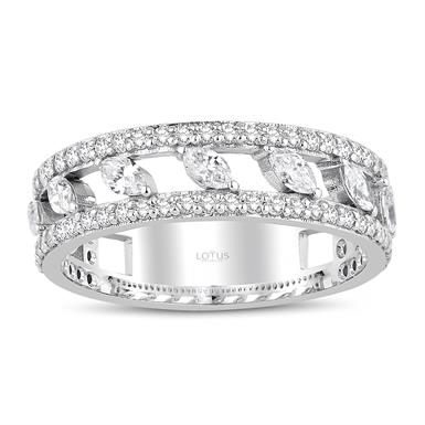 0.69 Karat Pırlanta Markiz Tasarım Yüzük