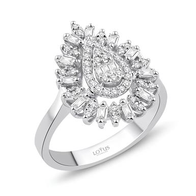 0.54 Karat Pırlanta Tasarım Yüzük