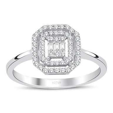 0.23 Karat Pırlanta Baget Yüzük