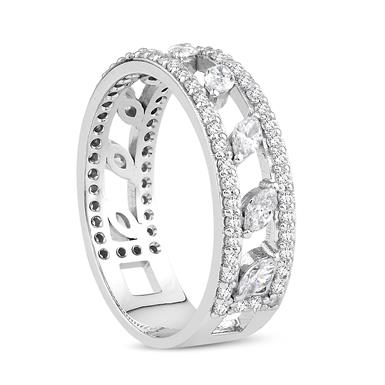 0.69 Karat Pırlanta Markiz Tasarım Yüzük