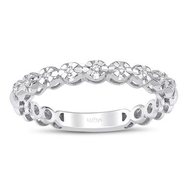 0.10 Karat Pırlanta Yarımtur Yüzük