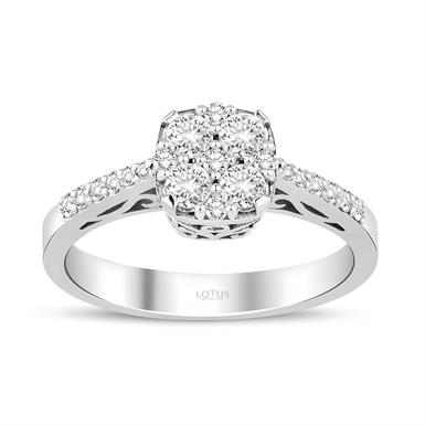 0.49 Karat Pırlanta Coronet Yüzük