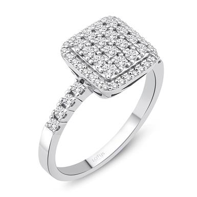 0.47 Karat Pırlanta Bagetli Yüzük