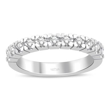 0.48 Karat Pırlanta Yarımtur Yüzük