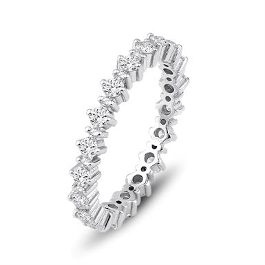 0.90 Karat Pırlanta Tamtur Yüzük