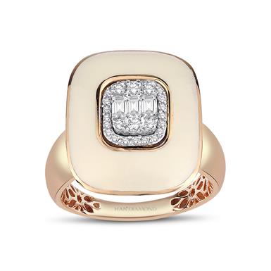 0.33 Karat Pırlanta Baget Yüzük