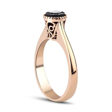 0.09 Karat Elmas Tektas Yüzük