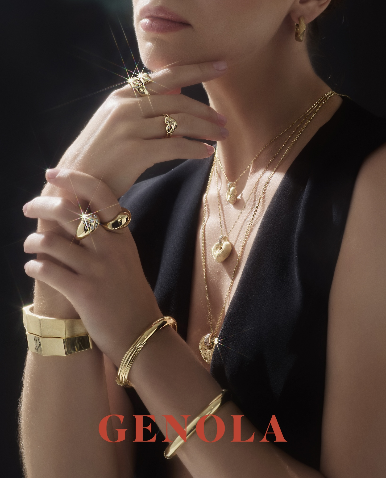 ALTIN KALP KOLYE (Orta Boy)