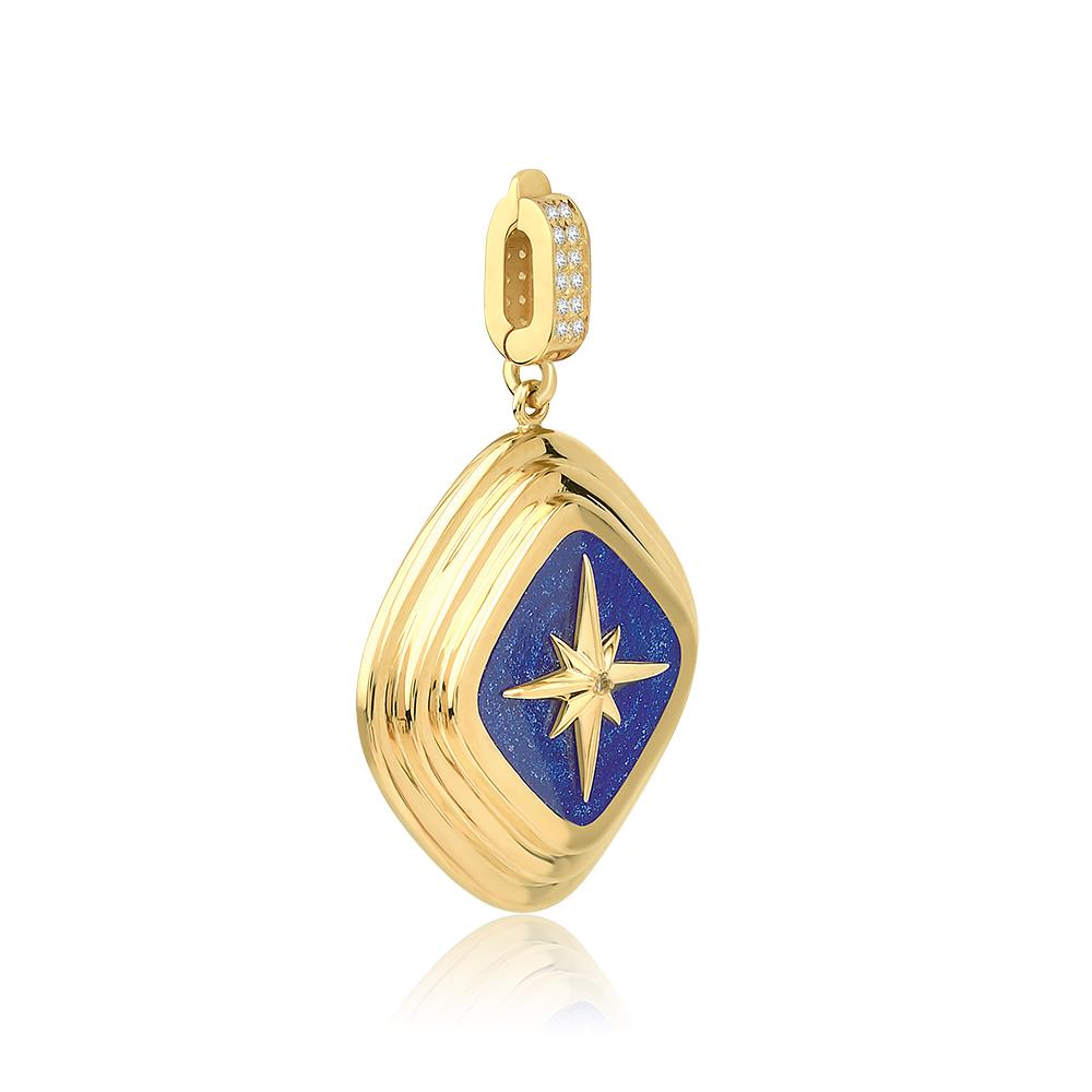 ALTIN TASARIM KOLYE UCU CHARM
